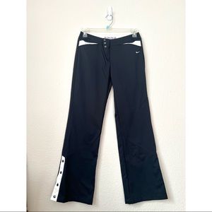 Nike flare snap button pants